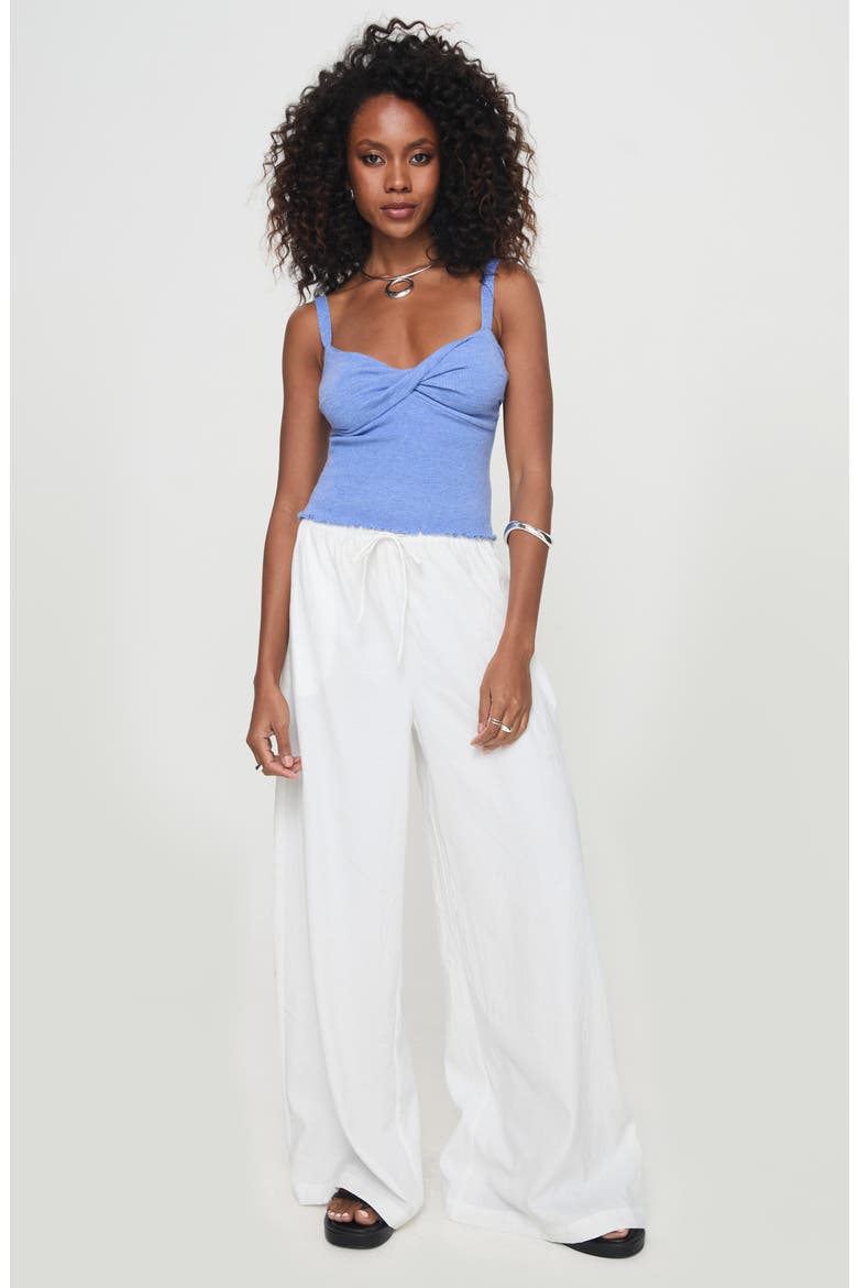 Dalma Twist Tank, Alternate, color, BLUE