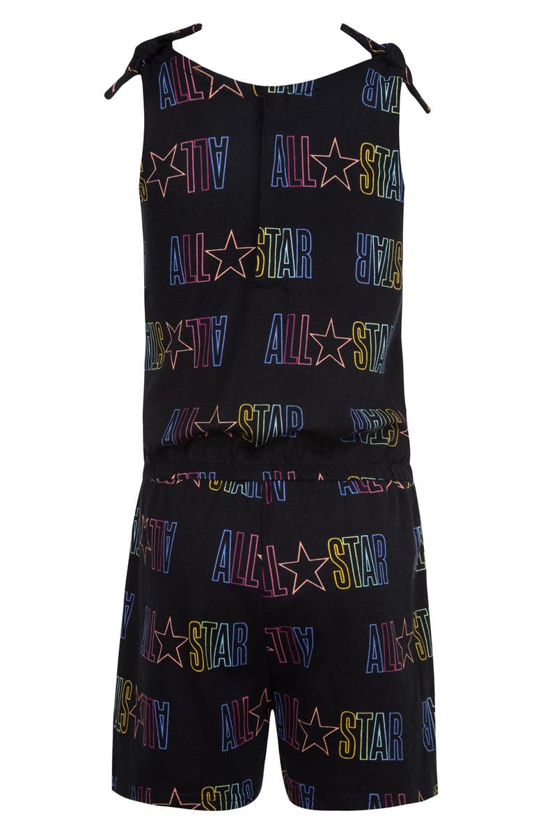 Converse Kids' Graphic Print Romper, Alternate, color,