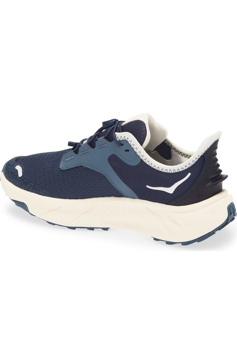 HOKA Kids' Transport Freedom Hiking Sneaker, Alternate, color, Varsity Navy / Alabaster