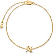 Monica Vinader Initial Chain Bracelet
