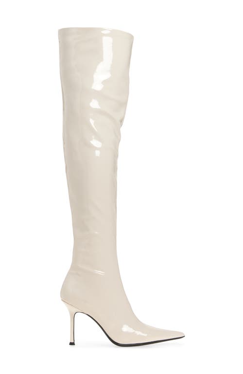 JEFFREY CAMPBELL JEFFREY CAMPBELL PUSHOVER POINTED TOE OVER THE KNEE BOOT