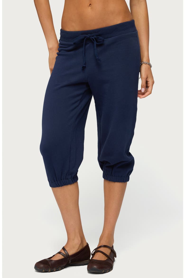 Deana Capri Sweatpants, Main, color, NAVY