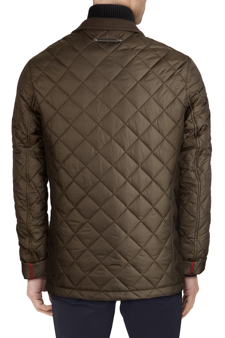 Quilted Jacket, Alternate, color, OLIVE