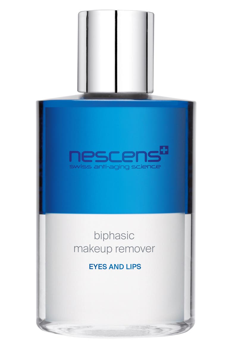 Biphasic Makeup Remover for Eyes & Lips, Main, color, NO COLOR