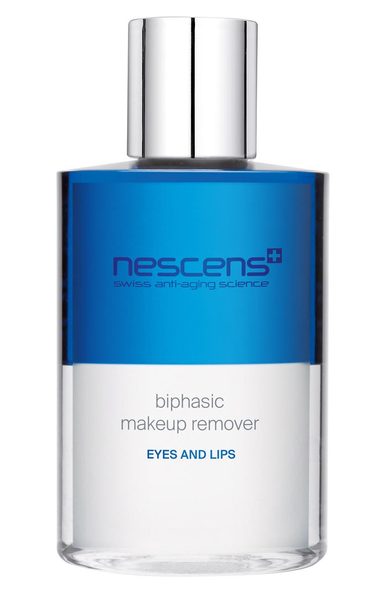 Nescens Biphasic Makeup Remover for Eyes & Lips, Main, color,