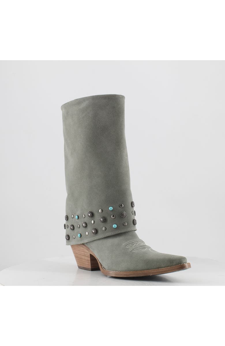 Buck & Brana Arianna Leather Boots, Alternate, color, Frozen