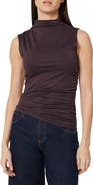 Habitual Ruched Sleeveless Top