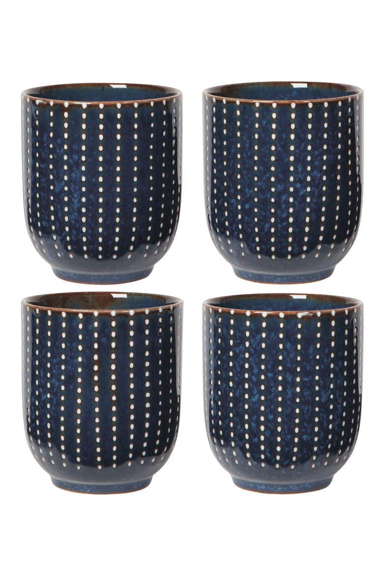Pulse Set of 4 Porcelain Cups, Main, color, NO COLOR