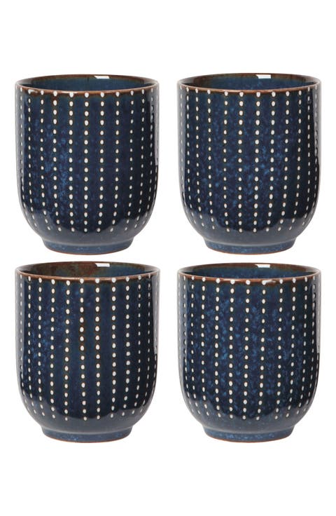 Pulse Set of 4 Porcelain Cups