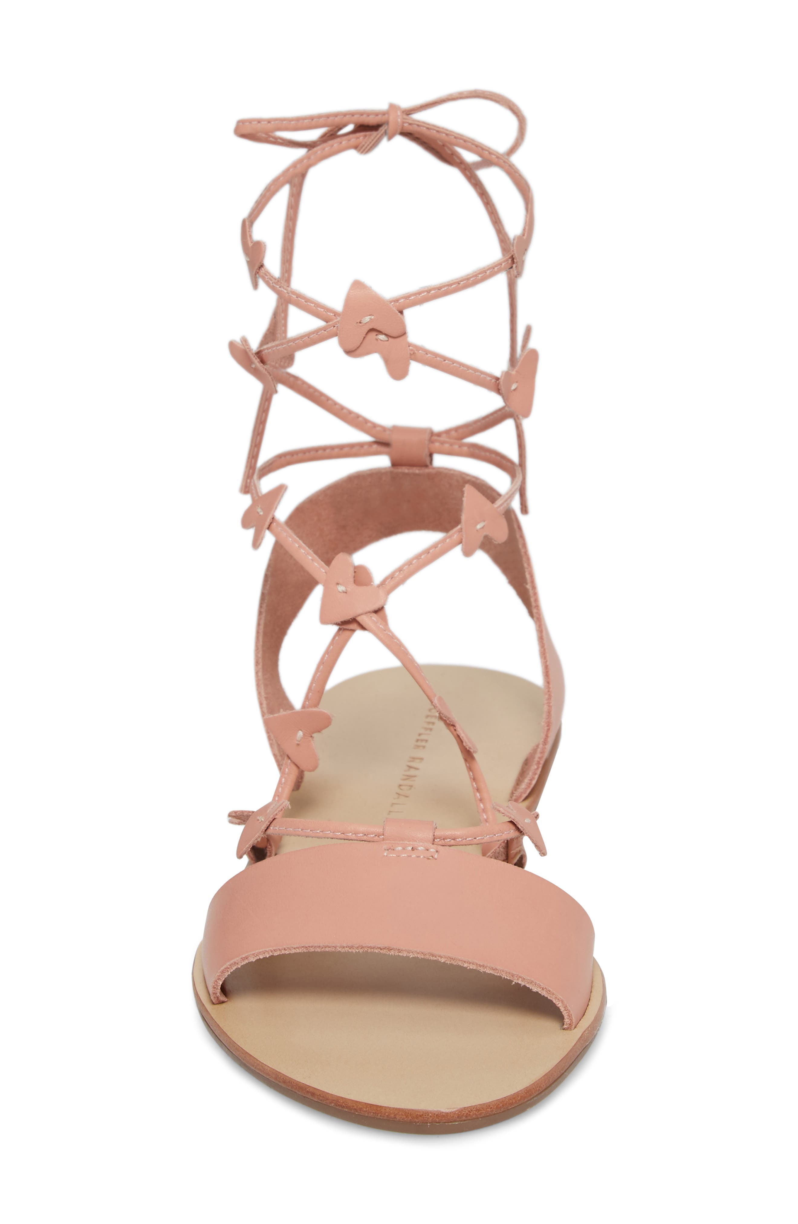 Heartla Wraparound Sandal, Alternate, color, BLUSH