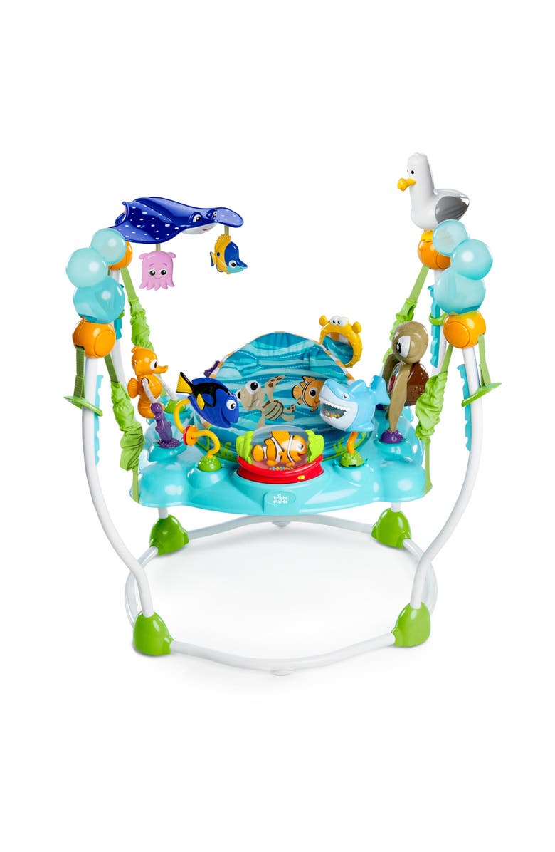 BRIGHT STARTS Disney Baby Finding Nemo Sea of Activities Baby Activity Jumper, Main, color, Multicolored