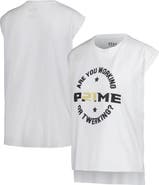 WEAR by Erin Andrews Women's WEAR by Erin Andrews White Colorado Buffaloes Coach Prime Working Sleeveless Muscle T-Shirt