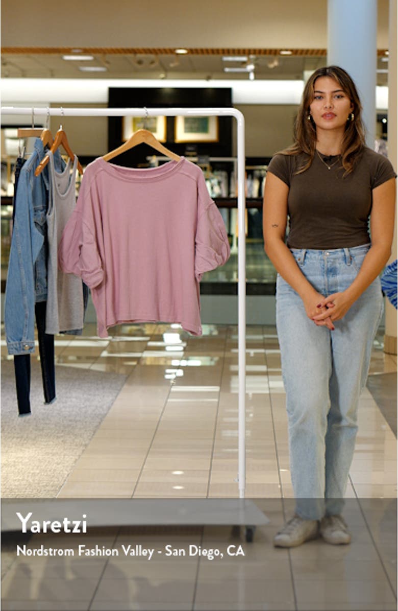 Blossom Raw Edge Top, sales video thumbnail