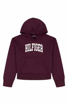 Tommy Hilfiger Kids' Logo Fleece Graphic Hoodie