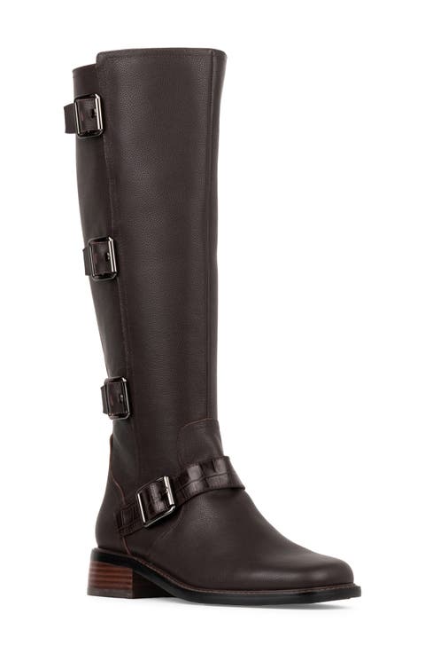 Almah Leather Tall Boot