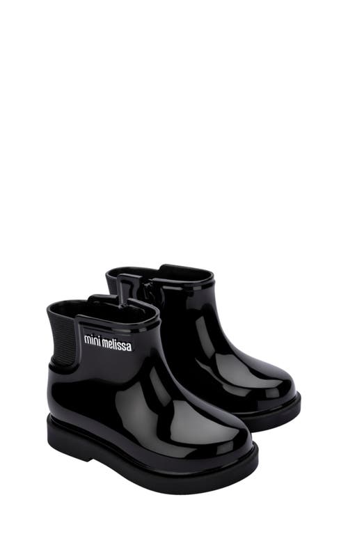 Mini Melissa Kids' Chelsea Boot In Black