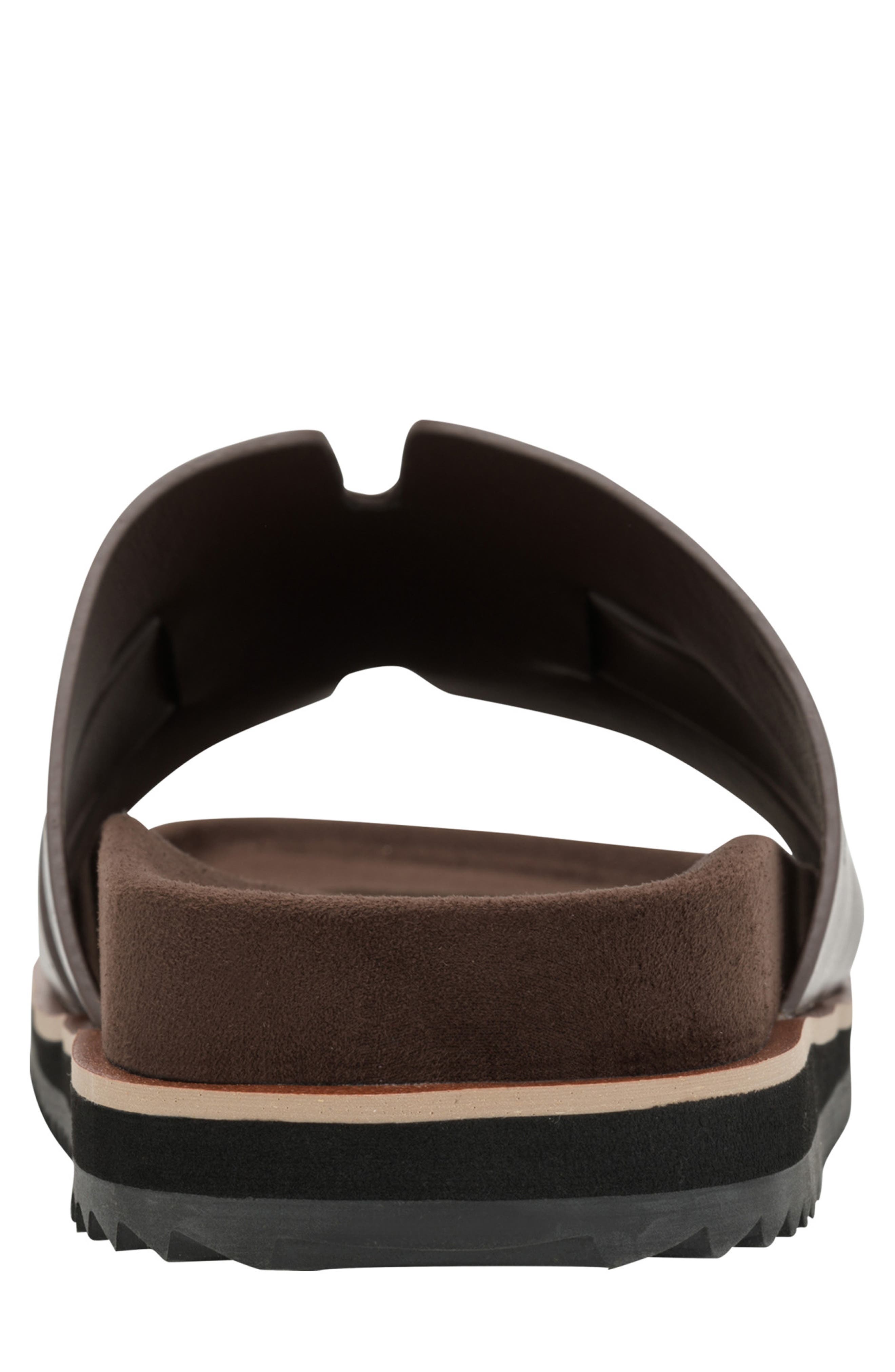 Kenneth Cole Reaction Calen Slide Sandal, Alternate, color, Medium Brown