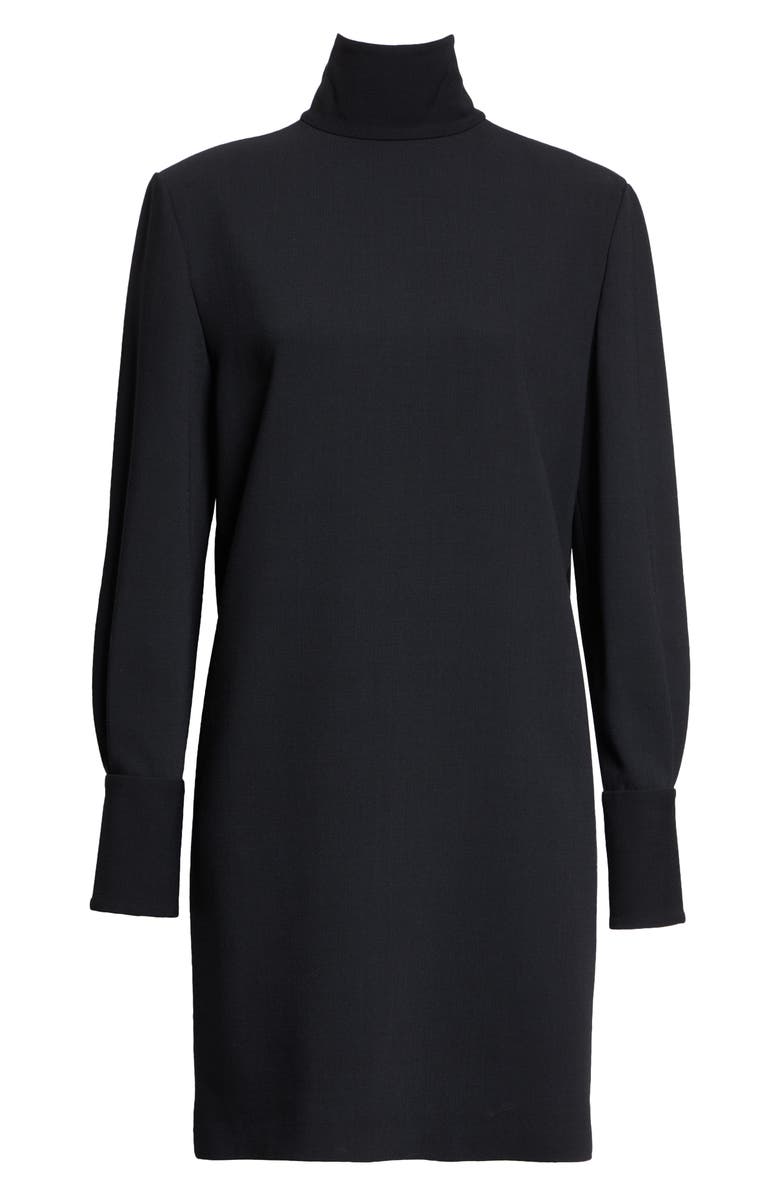 Golden Goose Journey Back Tie Long Sleeve Jersey Shift Dress, Alternate, color,