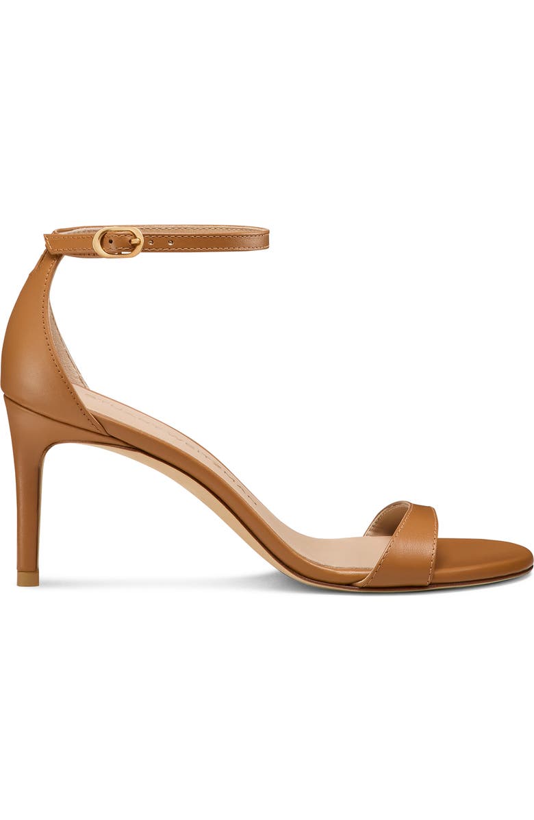 Stuart Weitzman Nudist II 75 Sandal, Alternate, color, Macchiato