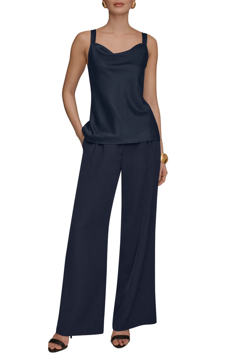 Donna Karan New York Cowl Neck Camisole, Alternate, color, Nightfall