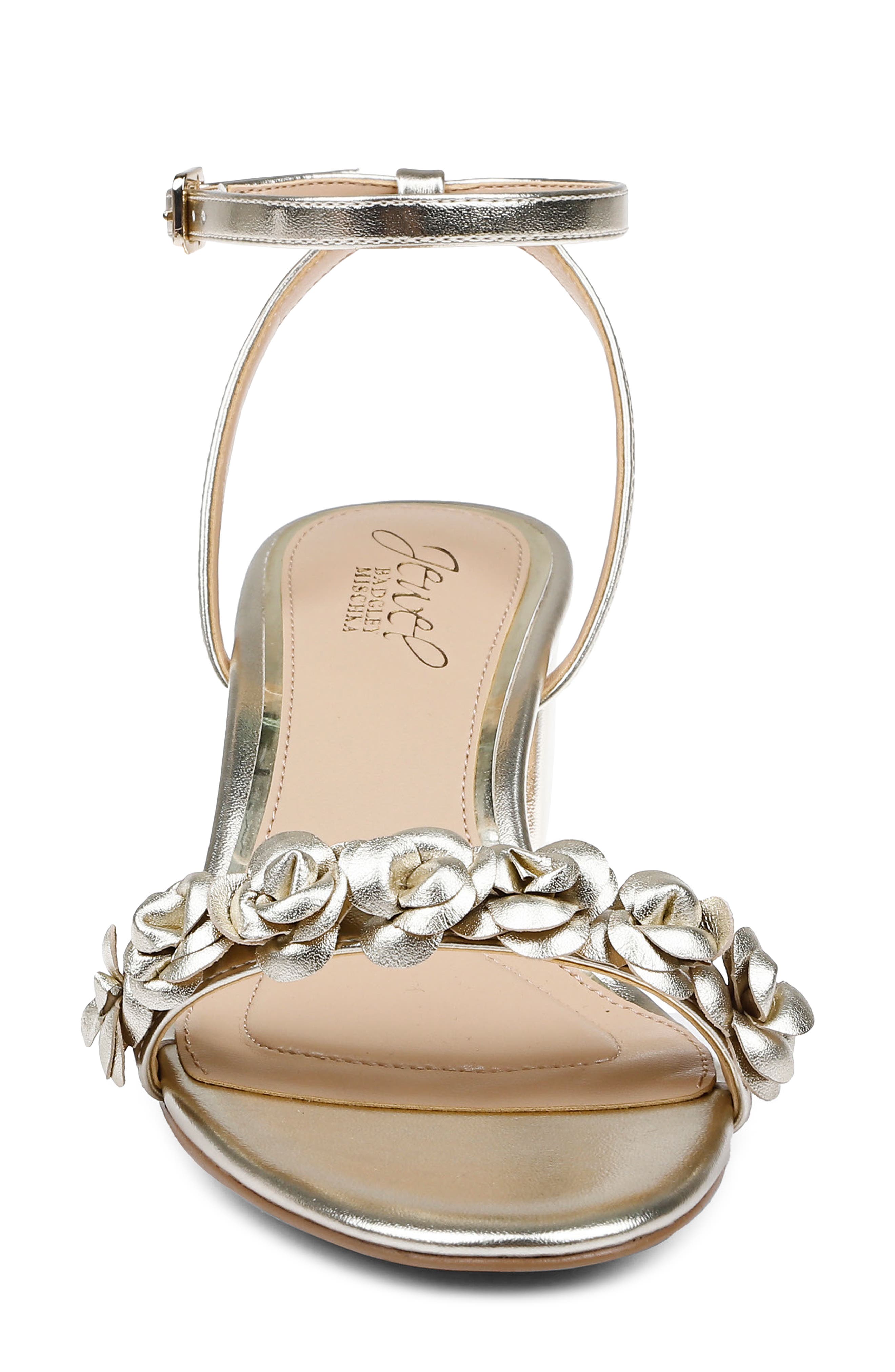 Sawyer Ankle Strap Sandal, Alternate, color, GOLD METALLIC