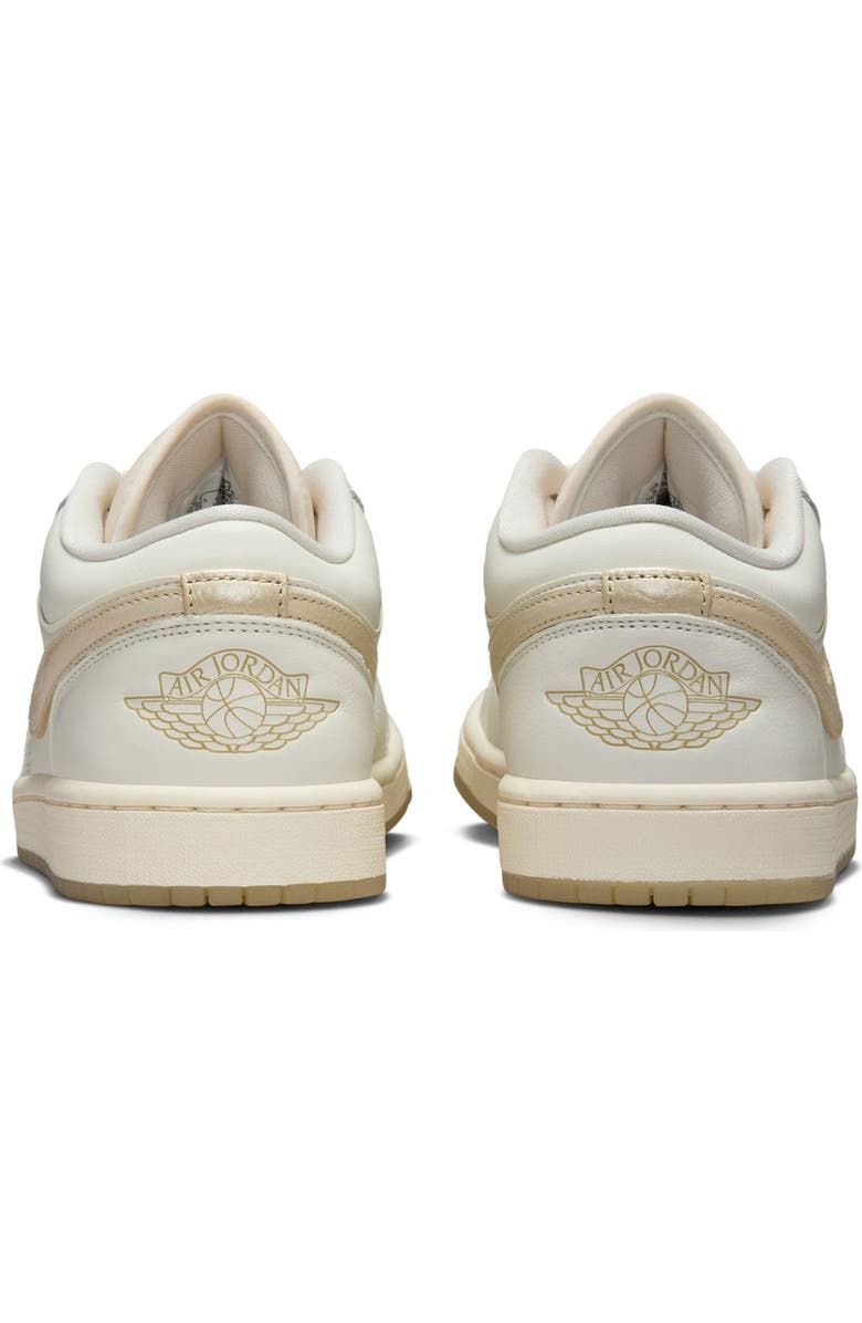 Jordan Air Jordan 1 Low SE Basketball Sneaker, Alternate, color, Sail/ Team Gold/ Pale Ivory