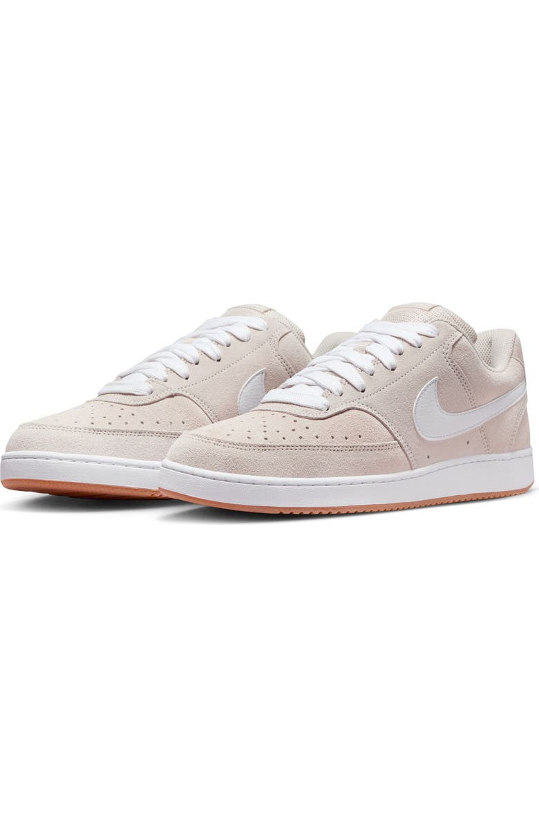 Nike Court Vision Low Sneaker, Main, color, White/ Gum Med Brown
