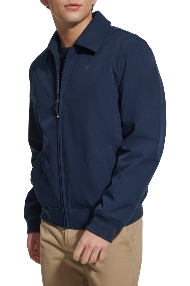 Softshell Bomber Jacket, Alternate, color, MIDNIGHT