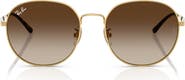 Ray-Ban 57mm Phantos Round Sunglasses