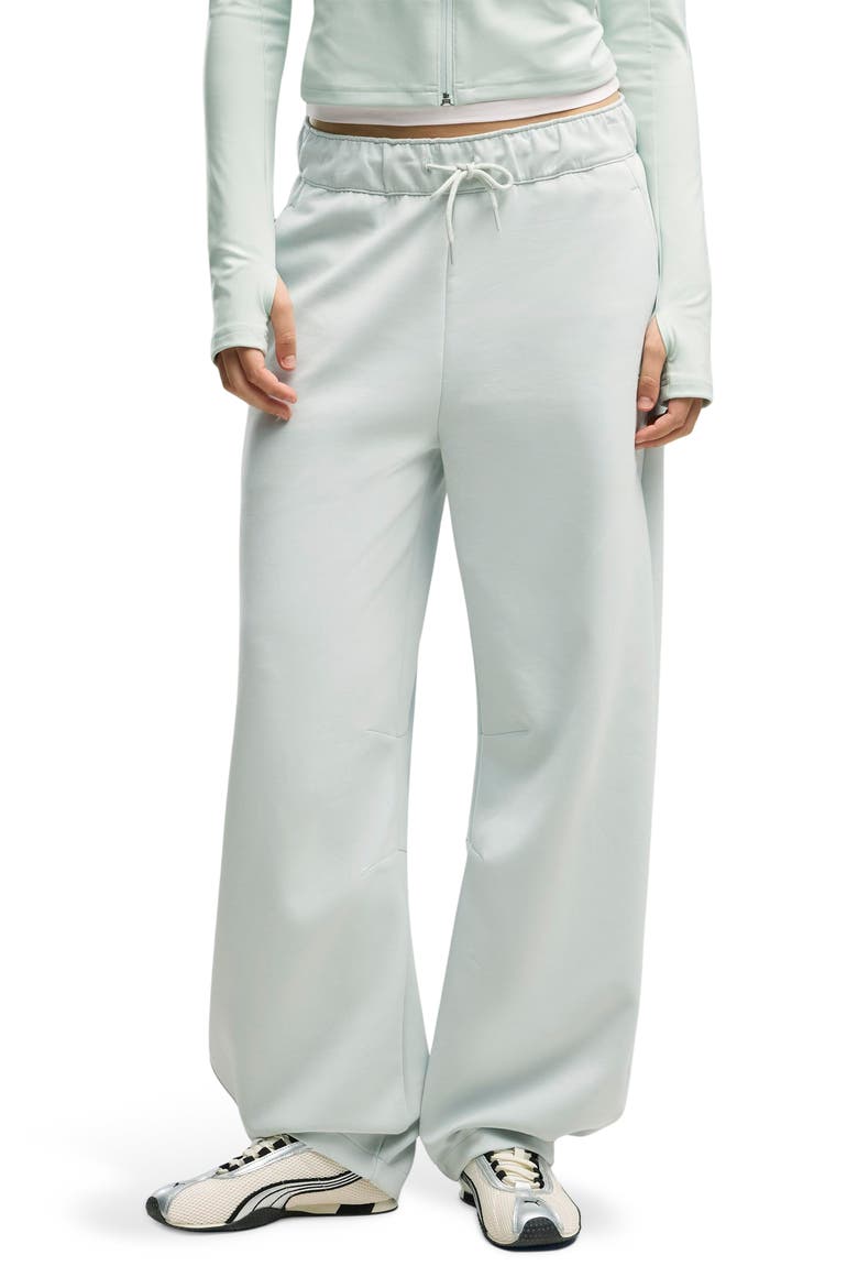 PUMATECH Sense Performance Wide Leg Sweatpants, Main, color, CREME DE MINT