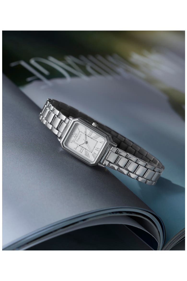 Vivienne Trend 21mm Bracelet Watch, Alternate, color, SILVER-TONE