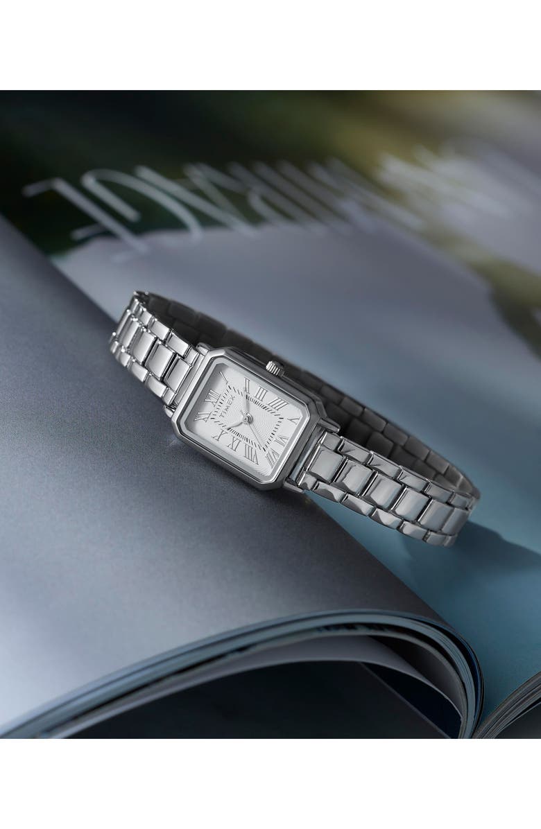 Timex<sup>®</sup> Vivienne Trend 21mm Bracelet Watch, Alternate, color, Silver-Tone
