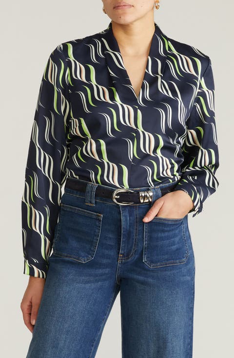 Cambria Pebble Georgette Top (Regular & Plus)