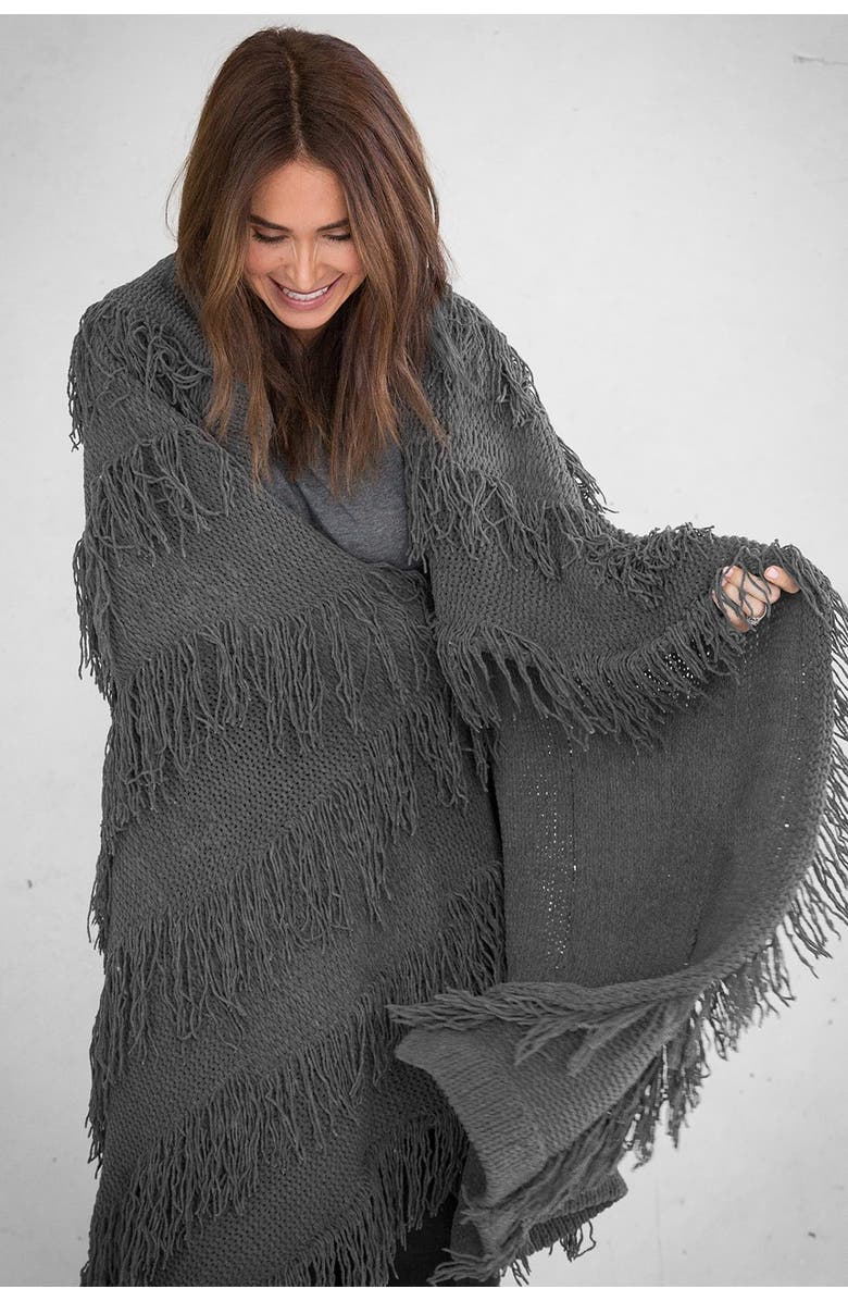 Giraffe at Home Moroccan Wedding 69" x 45" Throw Blanket, Alternate, color,