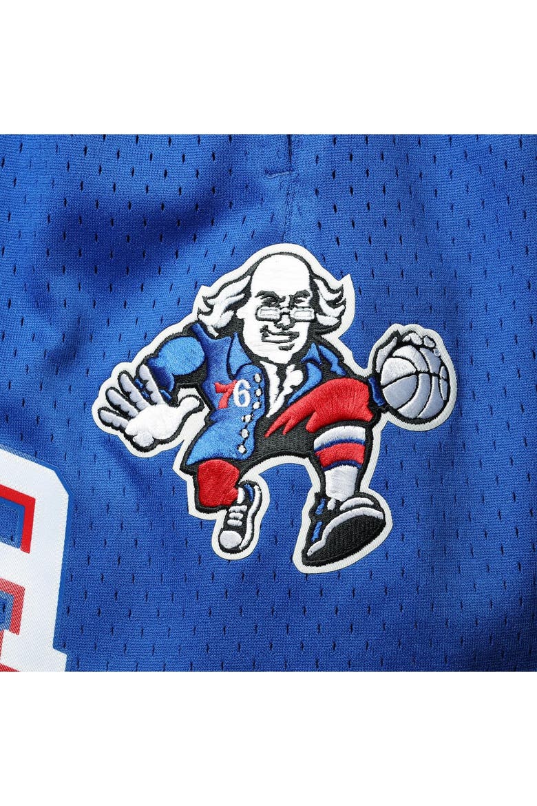 Men's Pro Standard Royal Philadelphia 76ers Mesh Capsule Shorts, Alternate, color, Royal