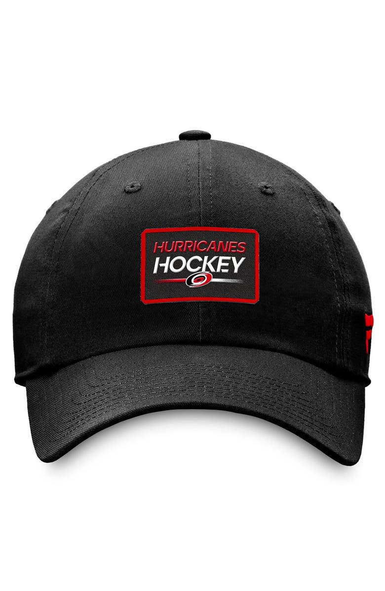 FANATICS Men's Fanatics Branded Black Carolina Hurricanes Authentic Pro Prime Adjustable Hat, Alternate, color,