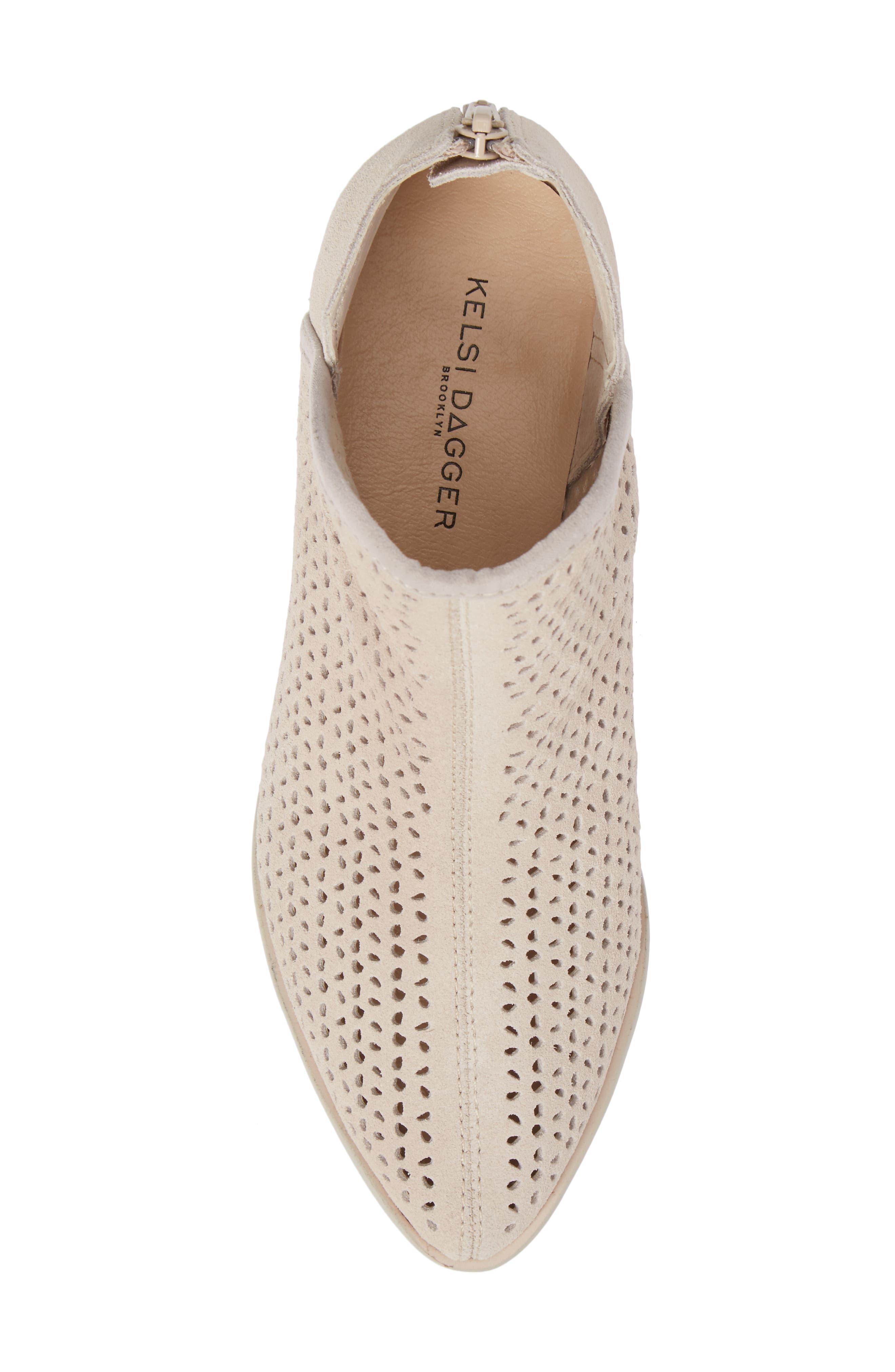 Alley Perforated Bootie, Alternate, color, WHEAT