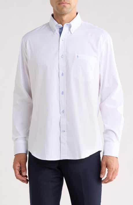 TailorByrd Signature Cotton Oxford Button-Down Shirt