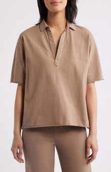 Patty Popover Henley Top
