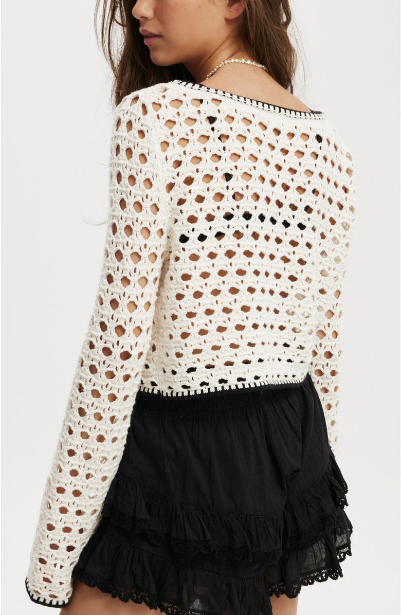 Cotton On Zendaya Wide Neck Sweater, Alternate, color, 