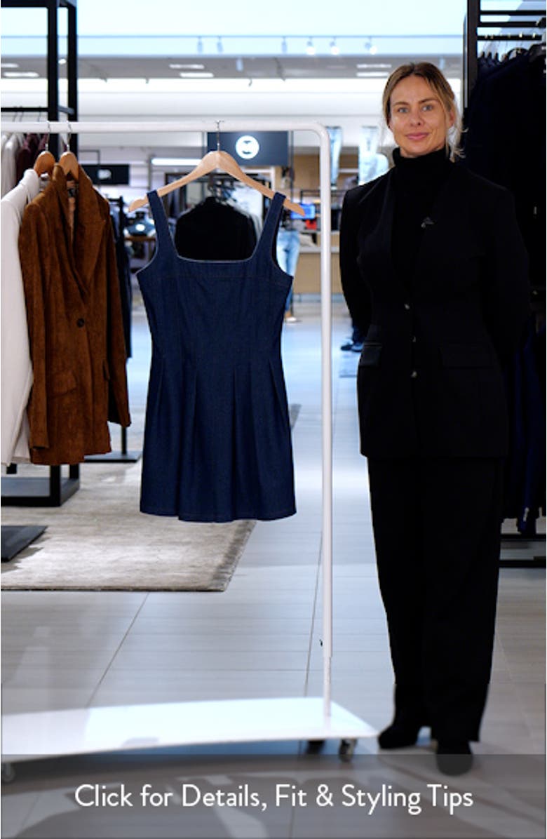 Odette Denim Minidress, sales video thumbnail