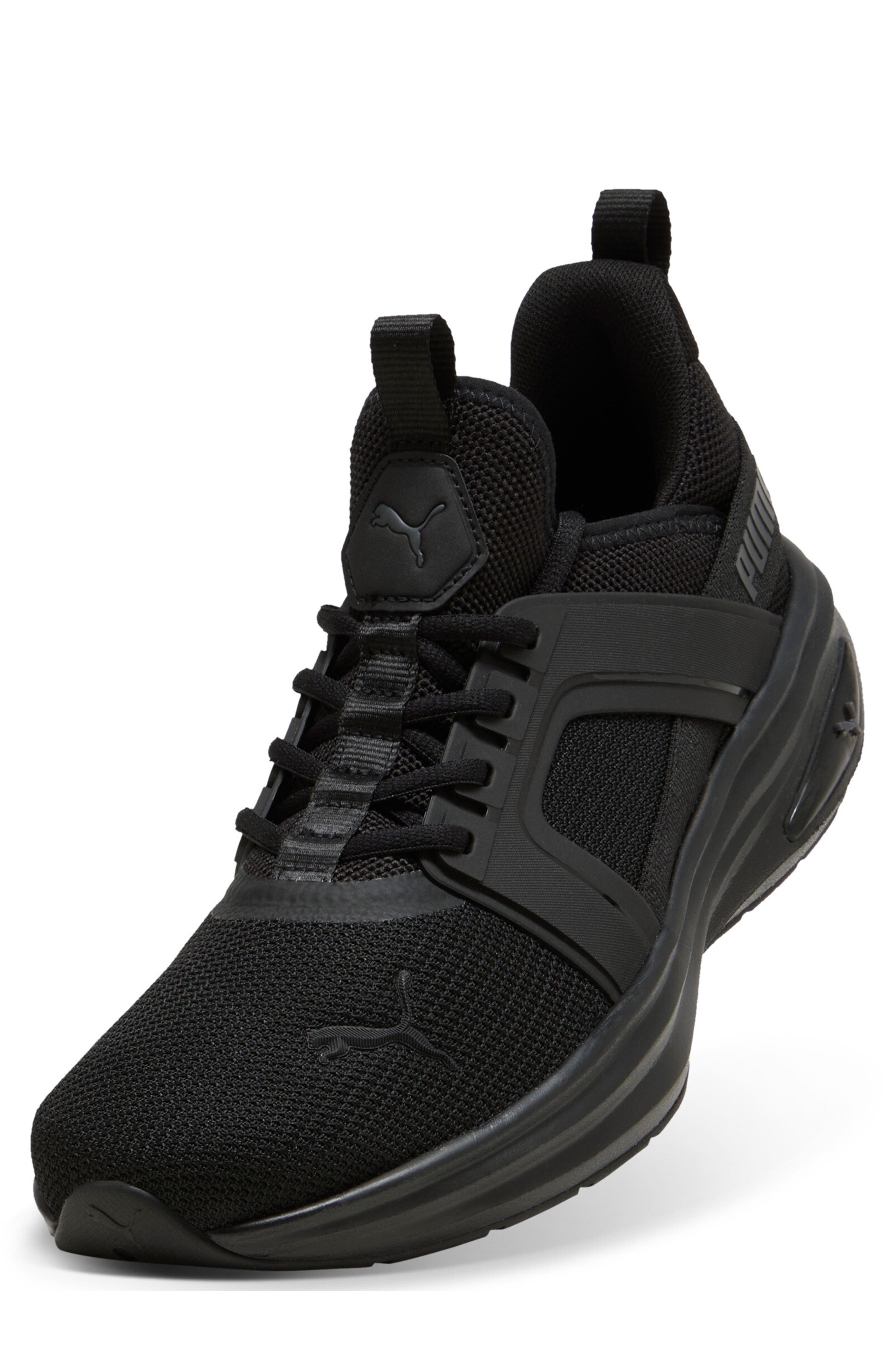 Softride Enzo 6 Running Shoe, Alternate, color, PUMA BLACK/ FLAT DARK GRAY