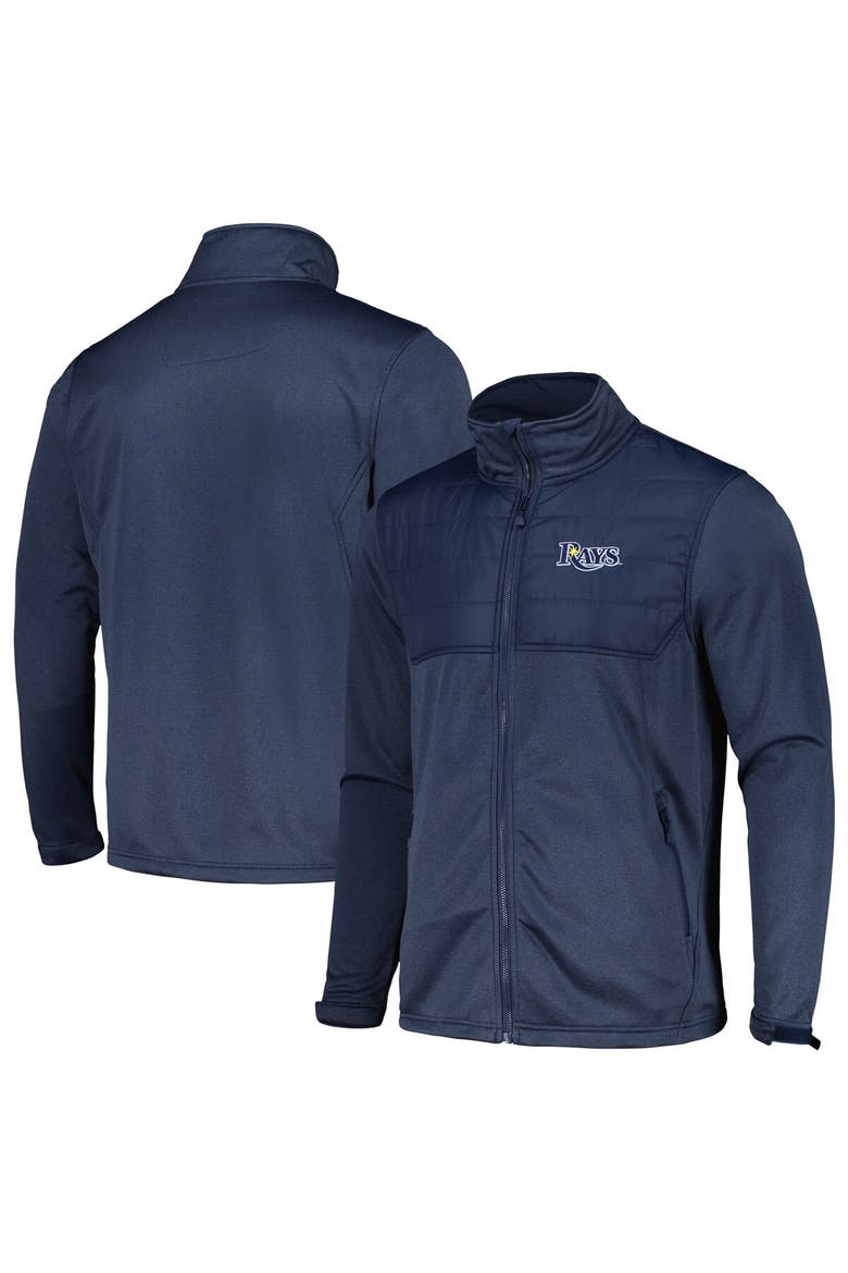 Men's Dunbrooke  Heather Navy Tampa Bay Rays Explorer Full-Zip Jacket, Alternate, color, Heather Navy