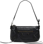 Balenciaga Le City Leather Pouch Shoulder Bag