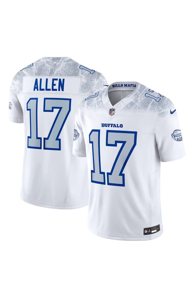 Nike Men's Nike Josh Allen White Buffalo Bills 2025 Rivalries Collection Limited Jersey, Main, color, 