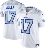 Nike Men's Nike Josh Allen White Buffalo Bills 2025 Rivalries Collection Limited Jersey