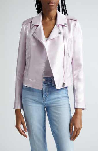 Satin Biker Jacket
