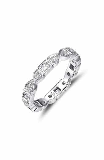 Lafonn Simulated Diamond & Birthstone Band Ring
