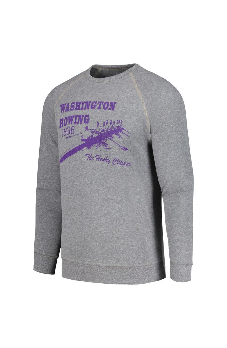 BLUE 84 Men's Blue 84  Gray Washington Huskies Rowing The Boys in the Boat Pullover Sweatshirt, Alternate, color, 