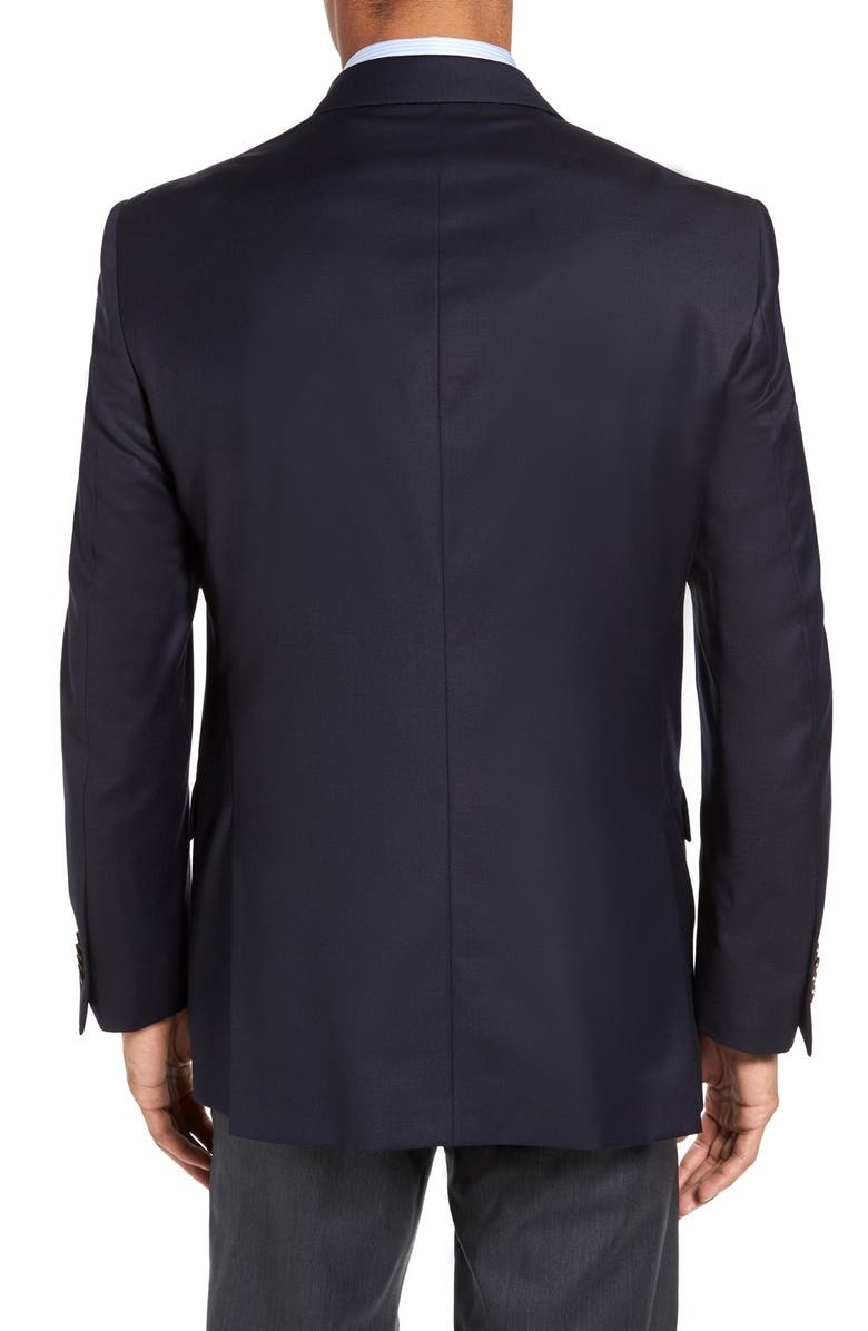 Peter Millar 'Flynn' Classic Fit Navy Wool Blazer, Alternate, color, 